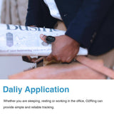 LOOKEE O2Ring by Wellue, Continuous Overnight Ring Pulse Oximeter Oxygen Monitor