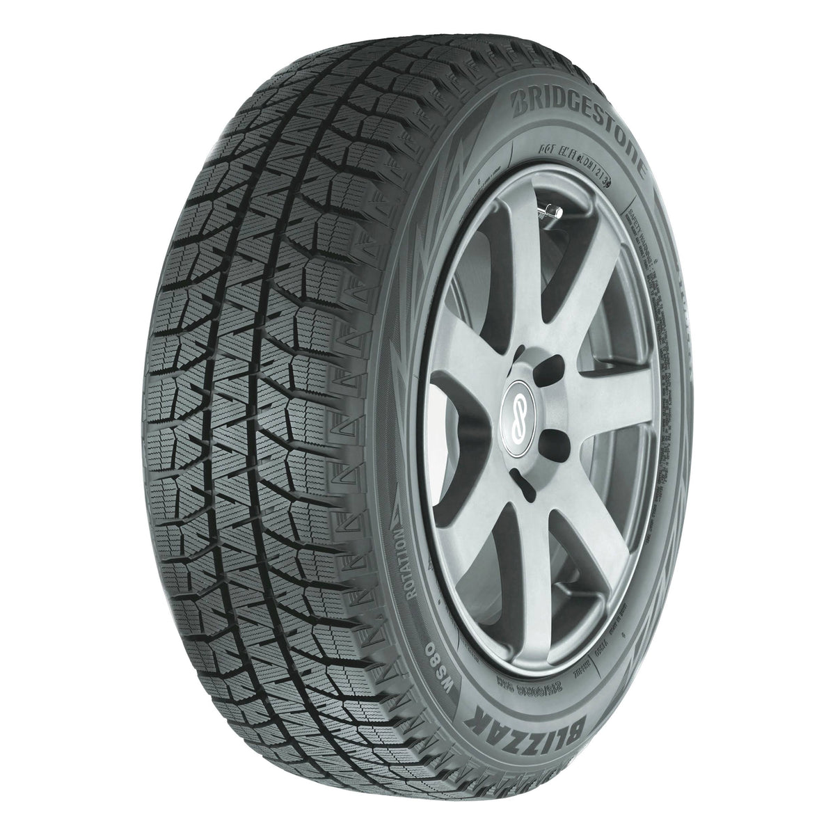 Bridgestone 225/60R17 Blizzak WS80 Winter Tire