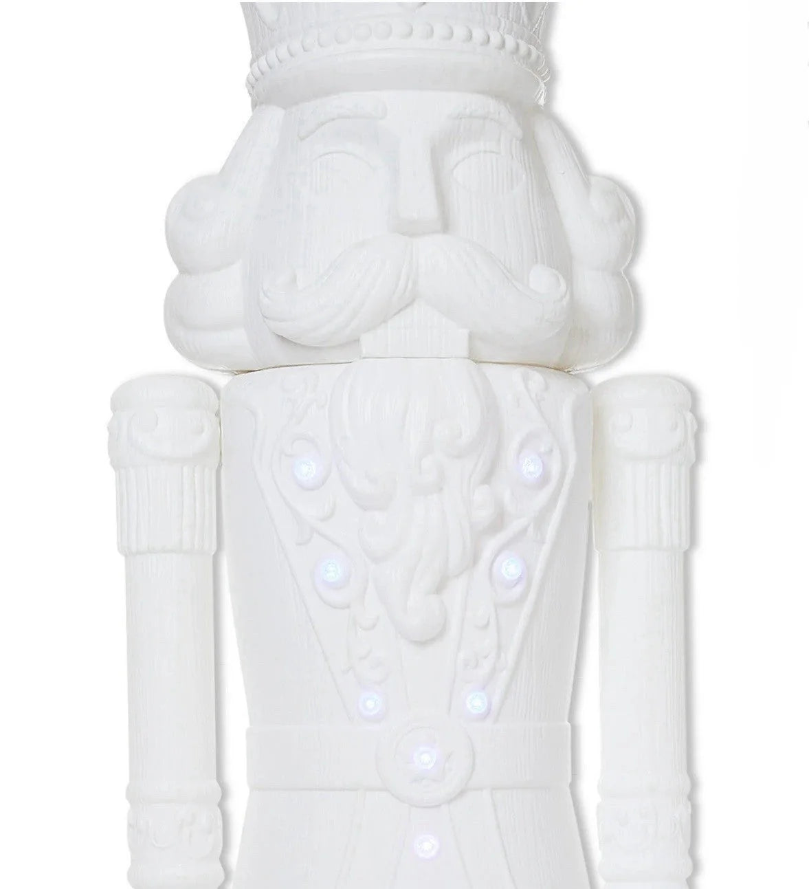 2025 Holiday Time 75?? 6 Foot Nutcracker Christmas Statue Decoration, Lights/Music