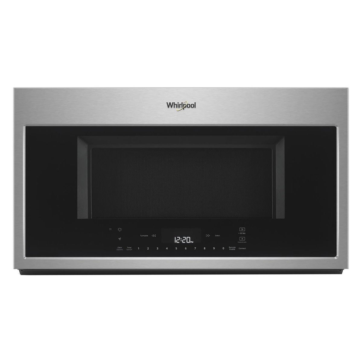 Whirlpool WMH78019HZ 1100W Built-In Convection Microwave Hood Combo – 1.9 cu ft – Stainless Steel